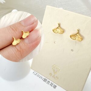 銀杏耳環
