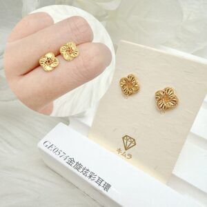 金旋炫彩耳環