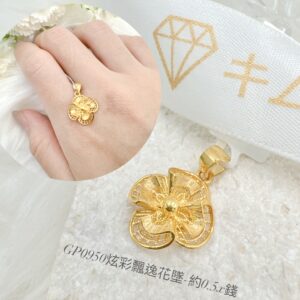 炫彩飄逸花墜