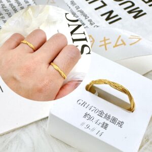 金絲圈戒