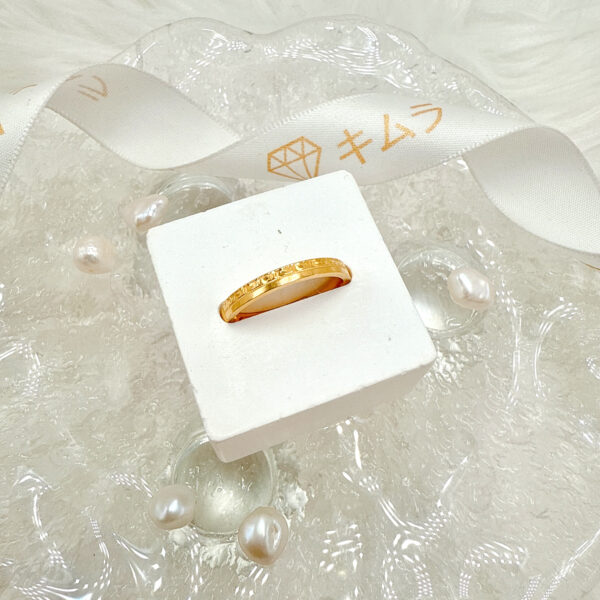 碎金線條戒：圖片 3