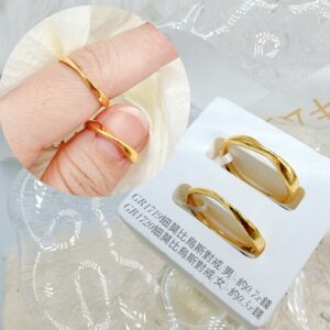 細莫比烏斯對戒-女