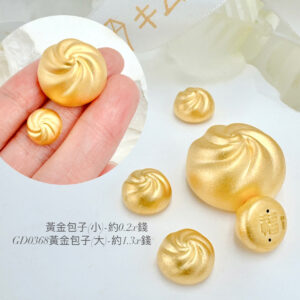 黃金包子擺件