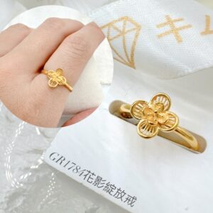 花影綻放戒