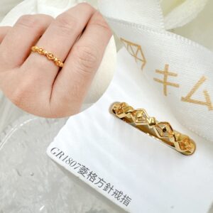 菱格方針戒指