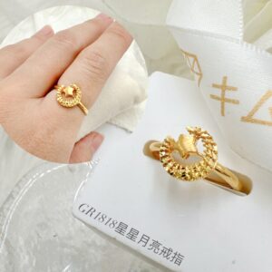 星星月亮戒指