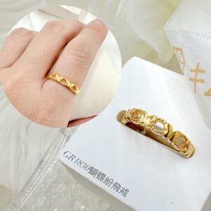蝴蝶紛飛戒