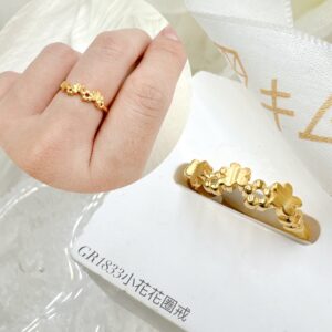 小花花圈戒
