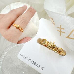 六芒星方針戒