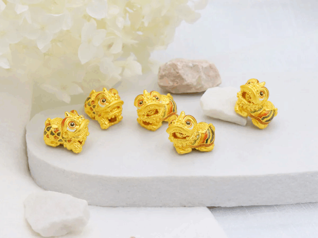 空心金飾工法示意圖｜3D硬金串珠設計展示