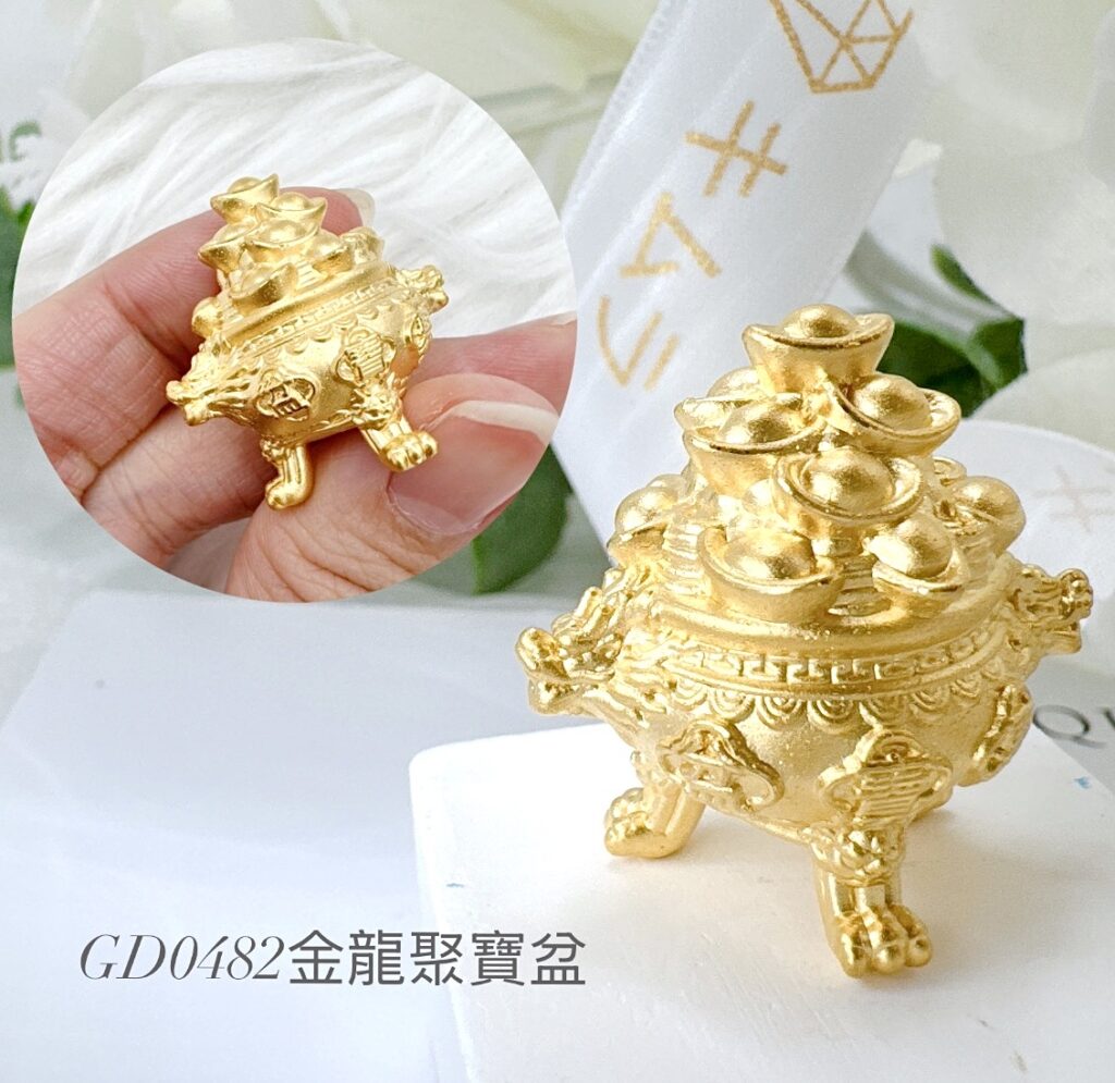 金龍聚寶盆