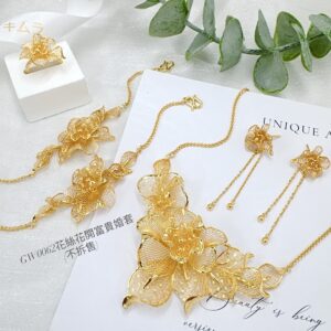 花絲花開富貴